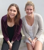 Victoria Emdenborg och Anna Lee Hogan har valt prostitution som tema för sitt gymnasiearbete.